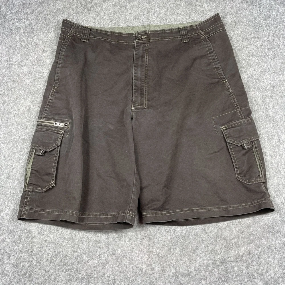 REI Co-op Cargo‎ Shorts Mens 38 Brown Lightweight Hiking Outdoors